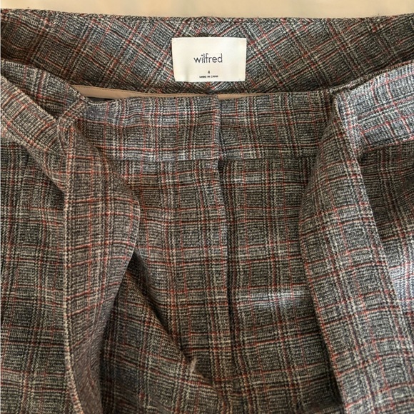 Aritzia - Wilfred tie front wool pant Size 4 - Picture 2 of 9